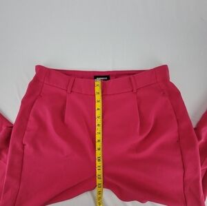 Express High Rise Pink Trousers Size 14